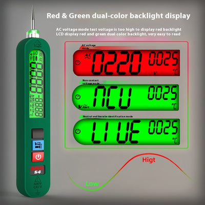 Destornillador de Prueba Digital con Detección Inteligente de Fallos Eléctricos - Image 11