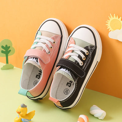 Zapatillas de Lona para Niñas - Diseño Combinado y Transpirable - Image 11