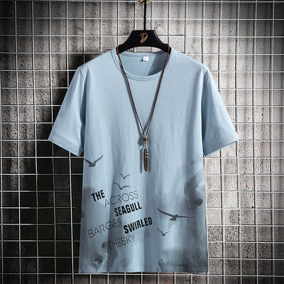 Camiseta Casual Cuello Redondo Manga Corta - Image 8