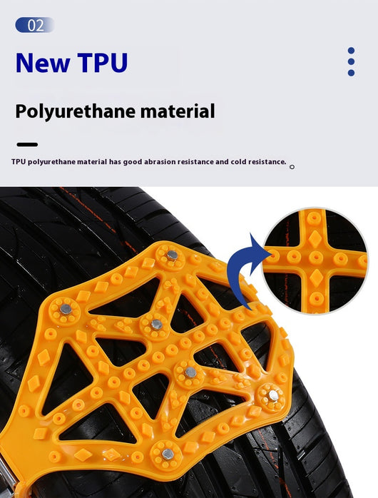 Cadenas para Neumáticos Universal - Tracción Extrema en Nieve y Hielo - Image 16