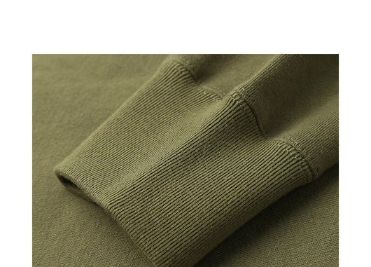 Sudadera de Algodón Pima Premium en Colores Sólidos - Image 13