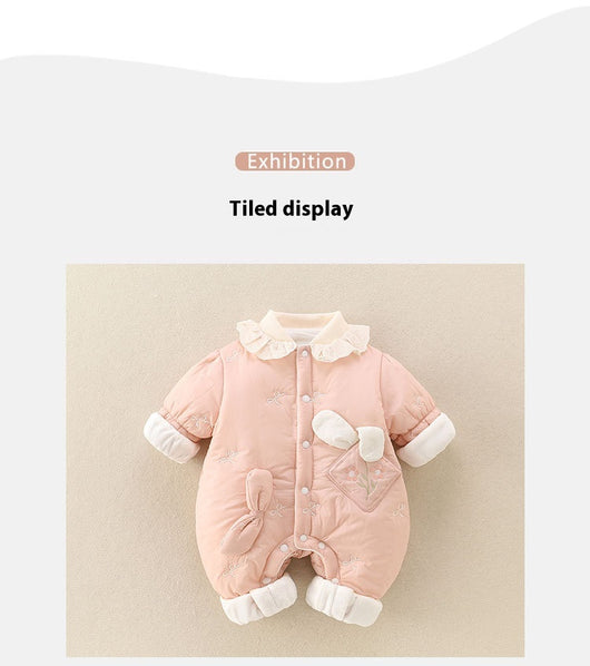 Jumpsuit Abrigado para Niña - Abrigo Térmico Otoño Invierno - Image 8
