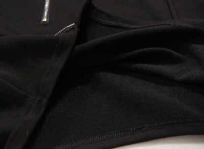 Sudadera Cuello Alto con Cierre Diagonal y Dobladillo Irregular - Image 16