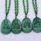 Colgante de Jaspe Verde con Patrono Zodiacal