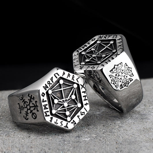 Anillo Vikingo Nórdico para Hombre - Image 6