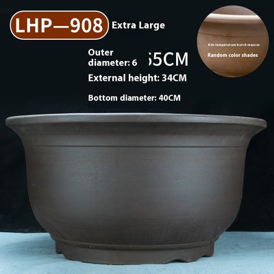 Maceta Cerámica Púrpura Grande 60cm para Árboles y Plantas Antiguas - Image 29