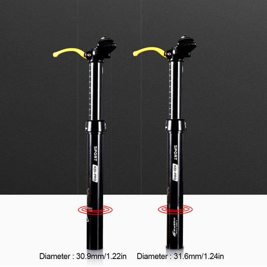 Tubo de asiento elevado para bicicleta de montaña - Image 2