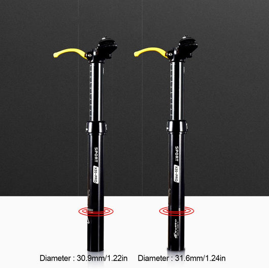 Tubo de asiento elevado para bicicleta de montaña - Image 2
