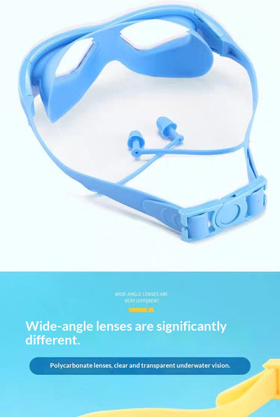 Gafas de Natación Infantiles Antivaho con Tapones Auditivos Integrados - Image 16