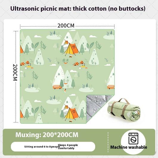 Manta de Picnic Portátil para Camping, Parques y Exterior - Image 17