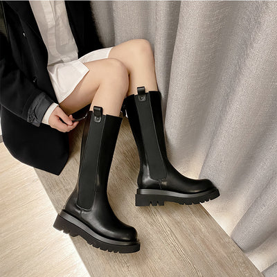 Botas Martin Altas con Cierre Trasero - Estilo Chimney - Image 2