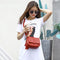 Bolsa Mensajera Casual de Cuero PU para Mujer
