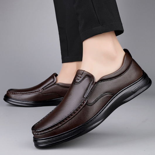 Zapatos de Cuero Transpirables para Hombre con Sistema de Un Pedal - Image 4