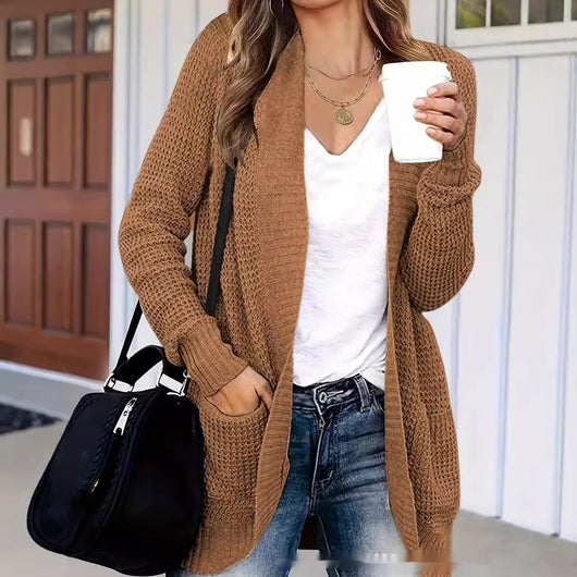 Cardigan Ejecutivo Slim Fit para Mujer - Tejido Cómodo para Oficina - Image 10