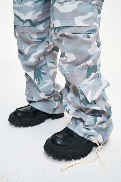 Pantalones Tácticos Camuflaje con Múltiples Bolsillos - Estilo Paracaidista Hombre - Image 13