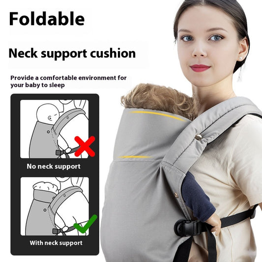 Mochila Portabebé Ergonómica Algodón - Frente y Espalda - Image 2