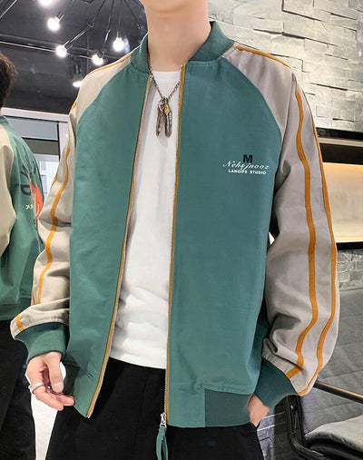 Chaqueta Bomber con Estampado de Buitre - Image 2