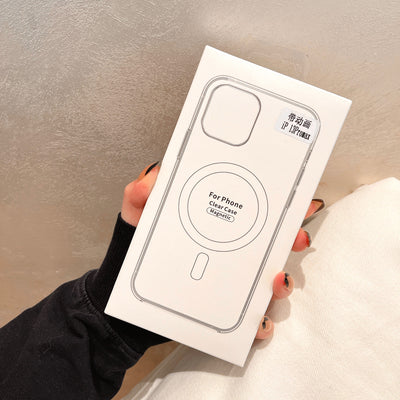 Funda Magnética Transparente con Animación Anti Caídas para Celular - Image 5
