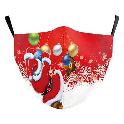 Black dust mask with a whimsical print featuring white unicorns, colorful donuts, yellow stars, and rainbows. - Image 20