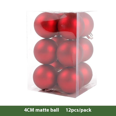 Bola de Navidad Roja Electrochapada - Adorno Colgante para Árbol - Image 9