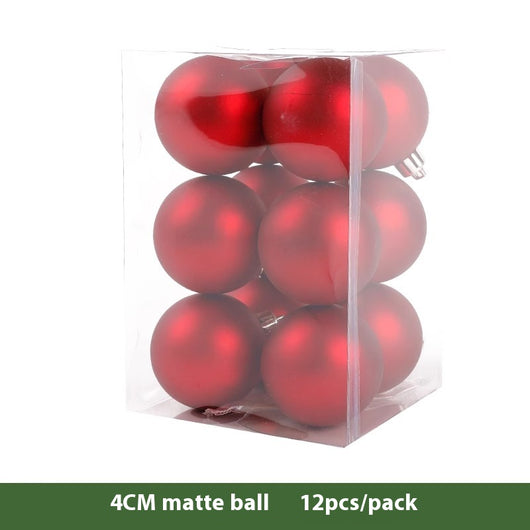 Bola de Navidad Roja Electrochapada - Adorno Colgante para Árbol - Image 9