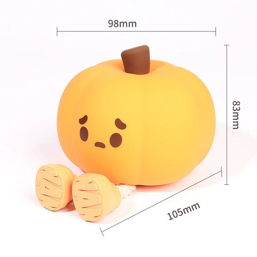 Lámpara Nocturna Infantil Calabaza - Luz Suave para Dormir - Image 6