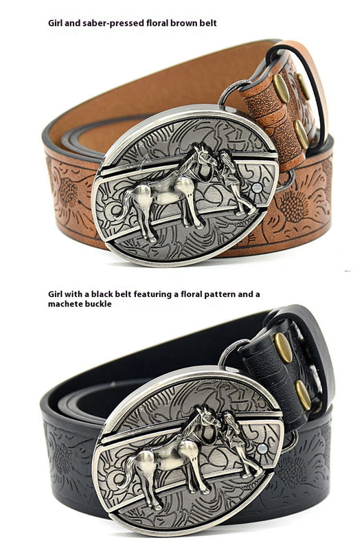 Cinturón de Cuero con Grabado Personalizado y Hebilla Suave - Image 48