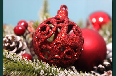 Set de Esferas Navideñas 3-6cm Decorativas para Árbol de Navidad - Image 30