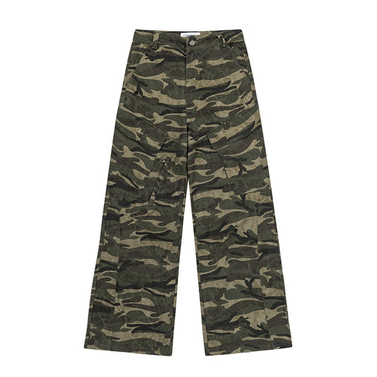 Pantalones de Trabajo Camuflaje Urbano - Estilo Casual Versátil