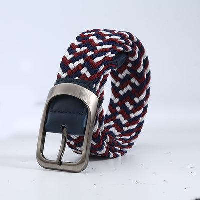 Cinturón Tejido de Lona para Hombre - Versátil, Resistente y Elástico - Image 15