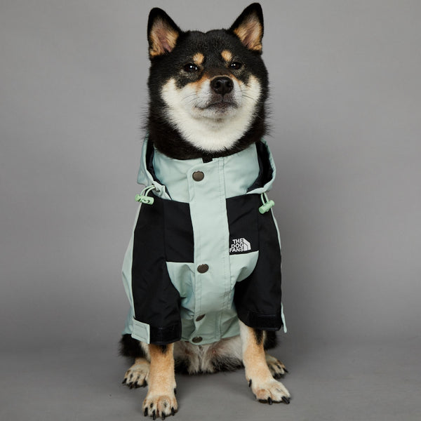 Impermeable para Perros Grandes Resistente al Viento y la Lluvia