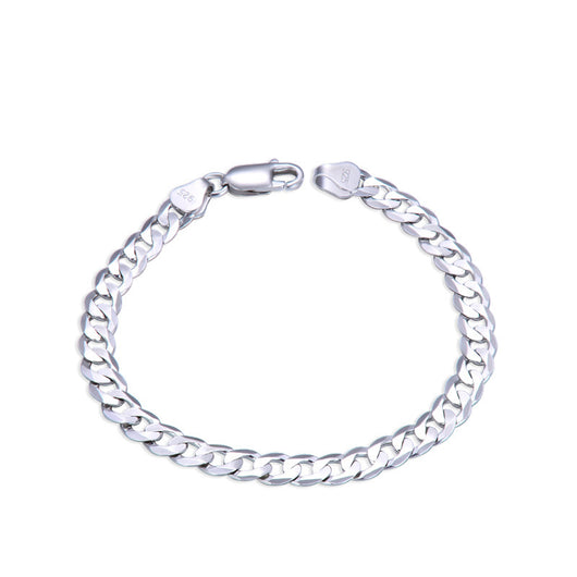 Pulsera de Plata para Hombre Estilo Látigo Trenzado - Image 2