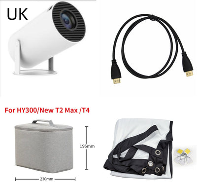Proyector 4K Ultra HD H713 Inteligente para Hogar, Oficina y Conferencias - Image 18