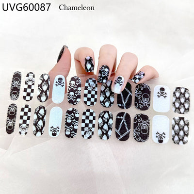 Pegatinas de Gel UV Semicuradas - Parches de Uñas Profesionales - Image 83