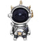 S925 Sterling Plateado Astronaut Starry Sky Statement Necklace Cosmic Pendant Vintage Sweater Chain Astronaut