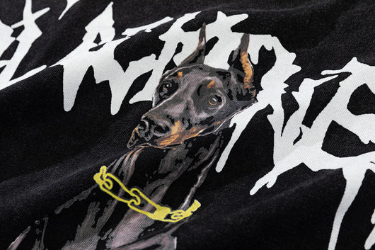 Camiseta Estampada Doberman Pinscher con Letras - Manga Corta - Image 9
