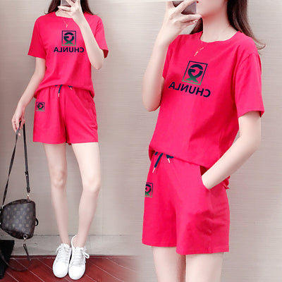 Conjunto Deportivo de Algodón Puro - Shorts y Playera Casual - Image 16