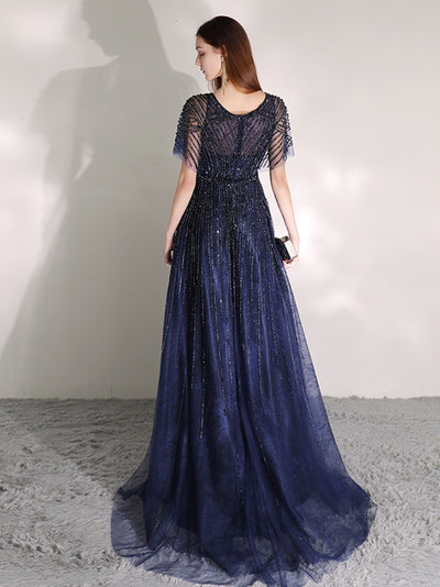 Vestido de Noche Elegante con Temperamento de Celebridad - Image 3