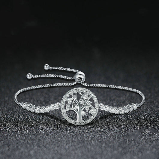 Pulsera Árbol de la Vida en Plata de Ley