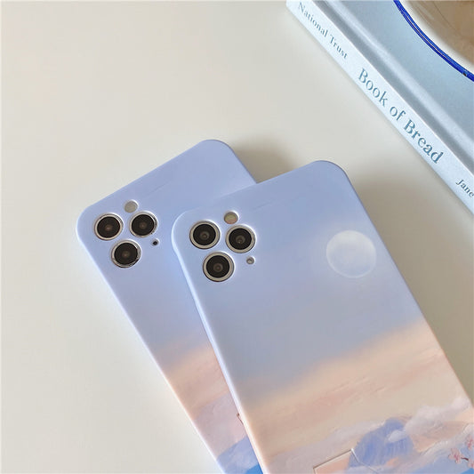 Funda para Teléfono con Soporte y Diseño de Flores de Cerezo - Image 2