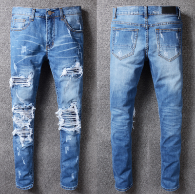 Pantalones Vaqueros Slim Corte Europeo para Hombre - Image 6