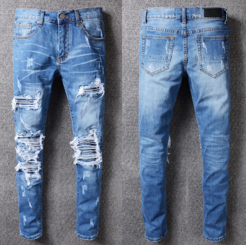 Pantalones Vaqueros Slim Corte Europeo para Hombre - Image 6