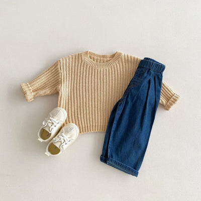 Suéter Tejido Grueso para Niños - Pullover Cómodo y Duradero - Image 18