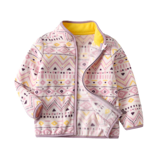 Chaqueta Forro Polar Estampada para Niña - Image 10