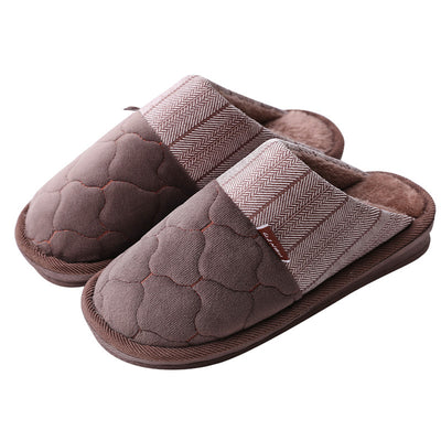 Pantuflas de Algodón con Bordado para Hombres Adultos y Mayores - Image 10