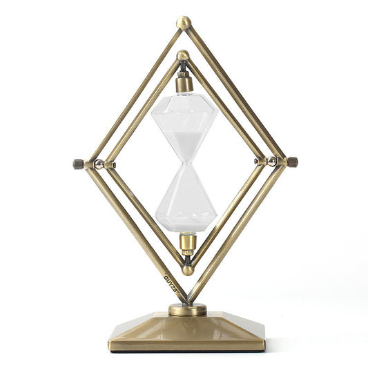 Reloj de Arena Decorativo con Estructura Metálica - Image 2