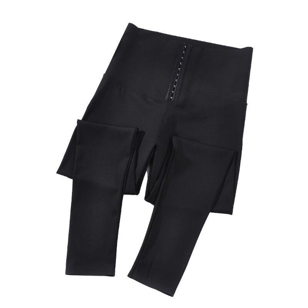 Leggings Moldeadores de Cintura con Botones para Abdomen y Cadera - Image 11