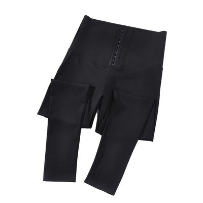 Leggings Moldeadores de Cintura con Botones para Abdomen y Cadera - Image 11