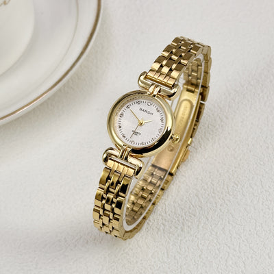 Reloj Dorado para Mujer Estilo Vintage con Pulsera de Acero - Image 7