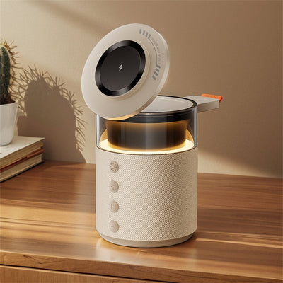 Cargador Inalámbrico con Parlante Bluetooth 2 en 1 - Regalo Perfecto - Image 6